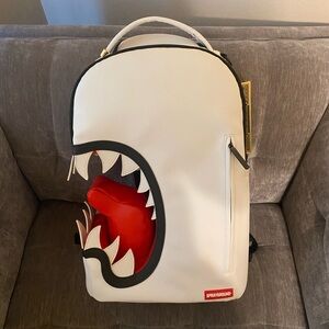 Sprayground Scream Shark Art Piece Backpack